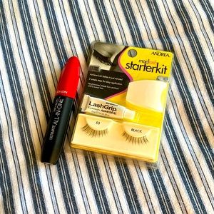 NWT Andrea mod lash starter kit and Revlon ultimate all in one mascara